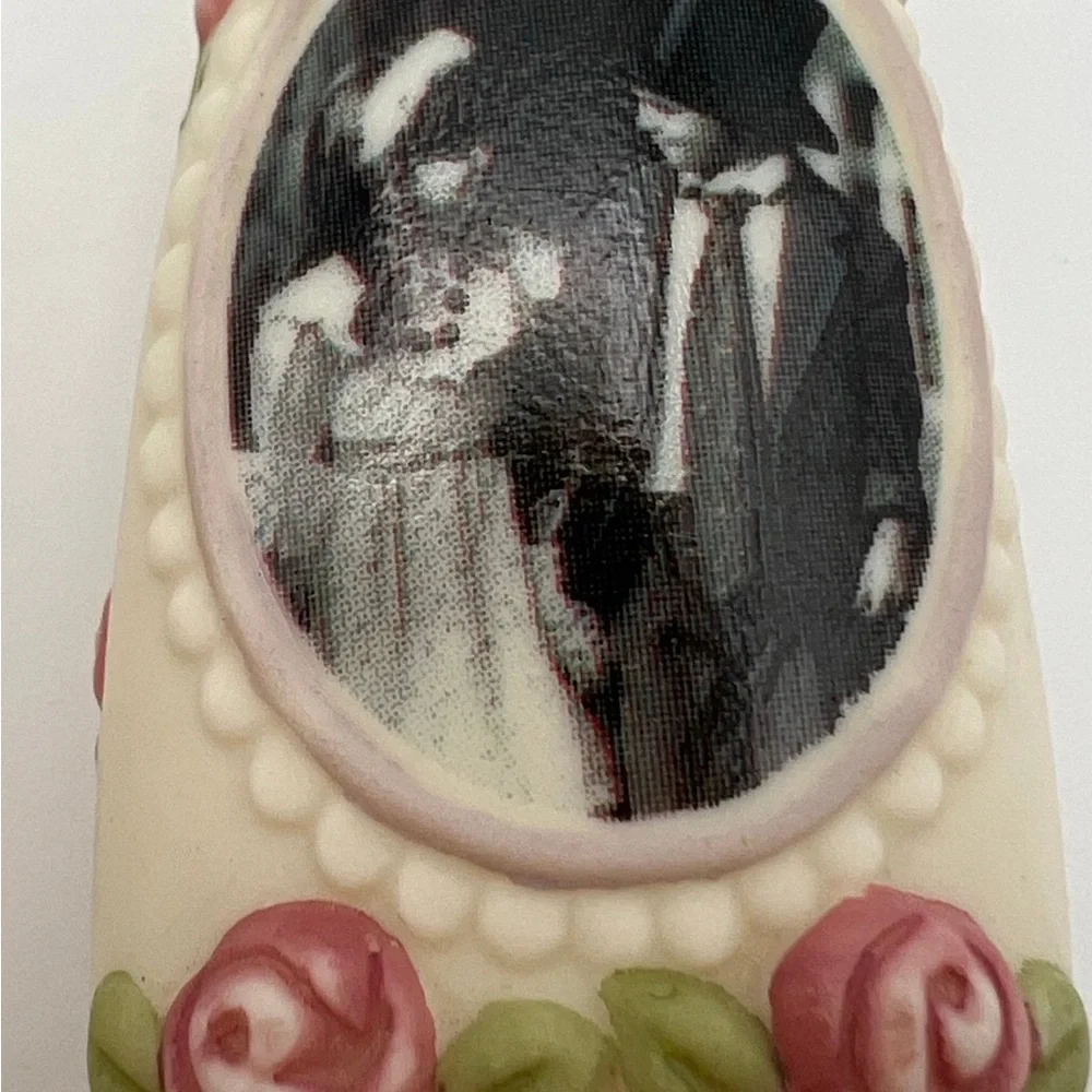 Cake Knife & Pie Server  “Pretty as a picture Promises of Love wedding bridal